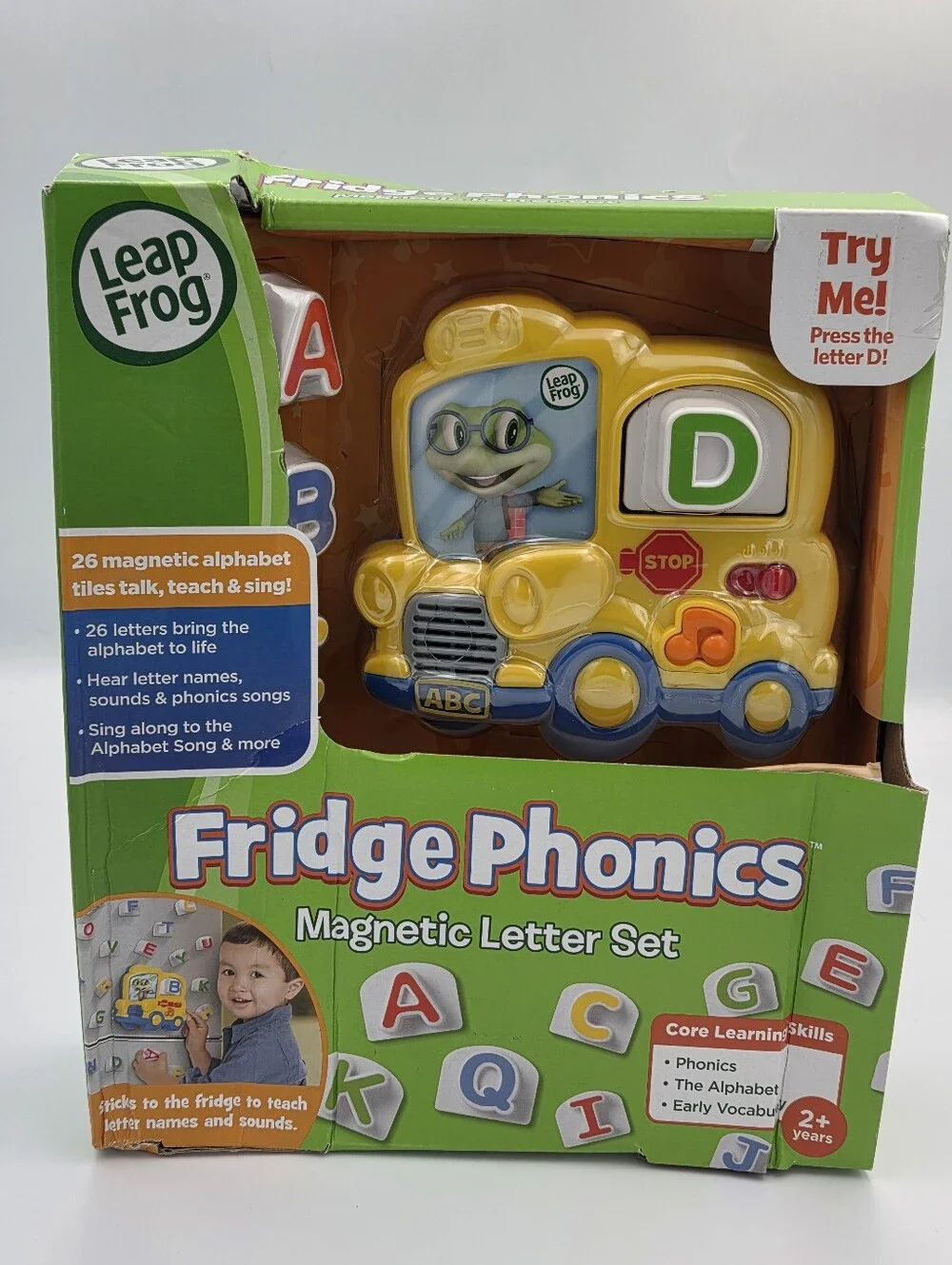 Leap Frog Fridge Phonics Magnetic Letter Set NIB